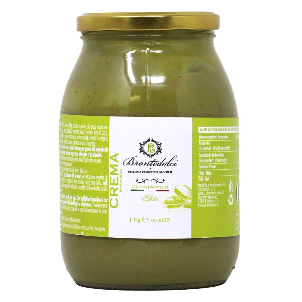 Brontedolci - Pistachio Cream (40%) 1KG JAR