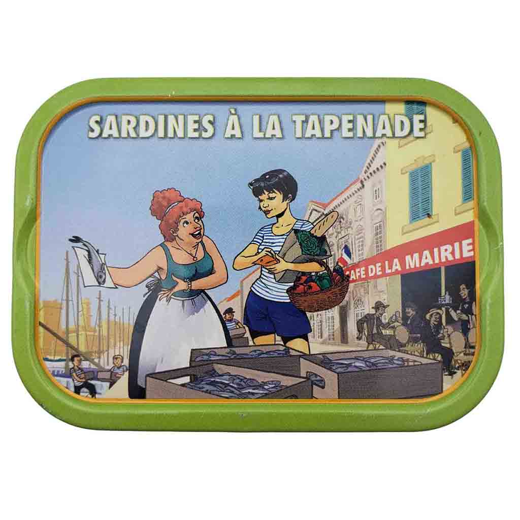 Ferrigno Sardines with Black Olive Tapenade, 115g (4oz)