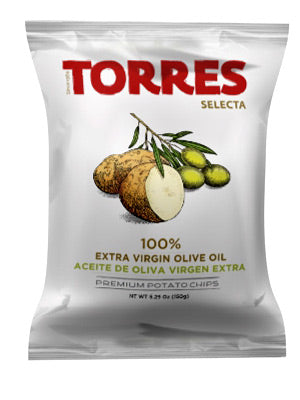 Torres - Chips 100% Extra Virgin Olive Oil 50g (1.8 oz)
