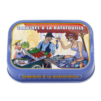 Ferrigno Sardines a La Ratatouille from Marseille, 115g (4oz)