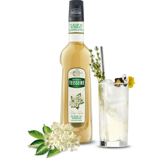 Mathieu Teisseire - Elderflower Syrup, 70cl (23.6 fl oz)