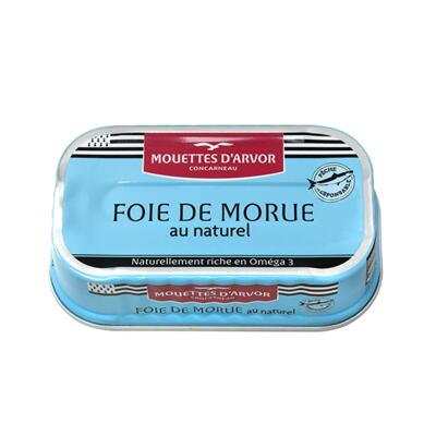 Mouettes d'Arvor - Cod Liver in Natural