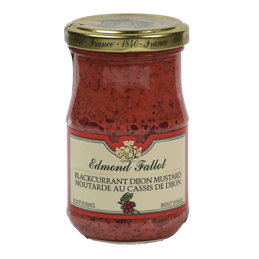 Edmond Fallot - Blackcurrant Dijon Mustard, 7.4oz