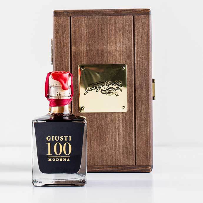 Giuseppe Giusti Aged Balsamic Vinegar - Special Reserve 100 Year Old, 100ml Wooden Box