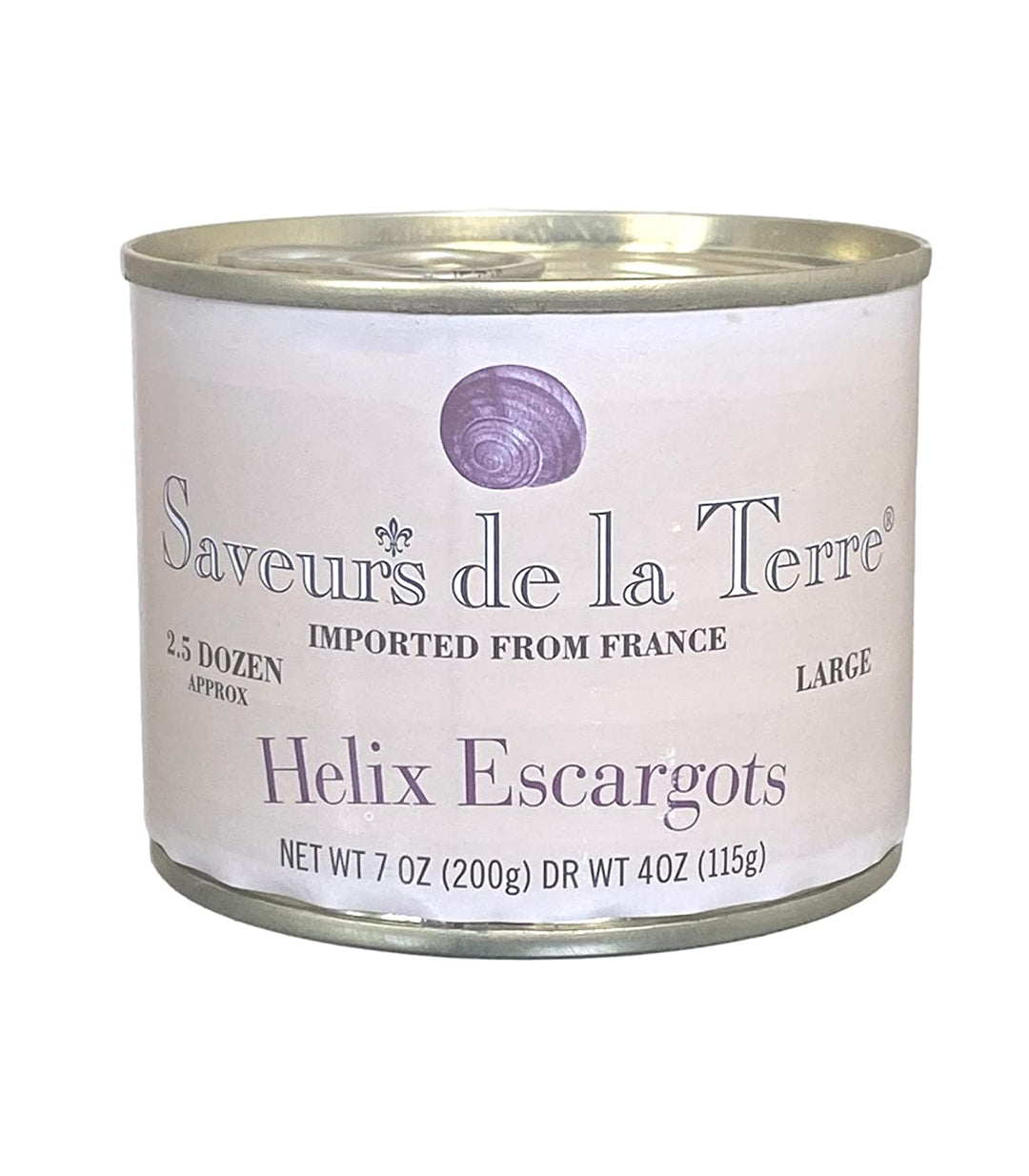Saveurs - Helix Escargots, 1.5 Dozen Large, 7oz