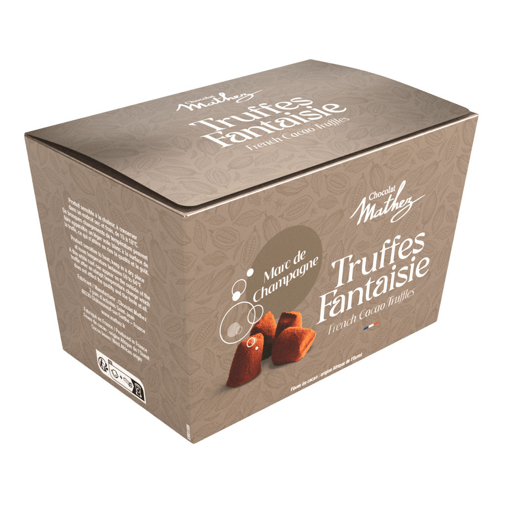 Mathez - French Chocolate Truffles Champagne, 250g