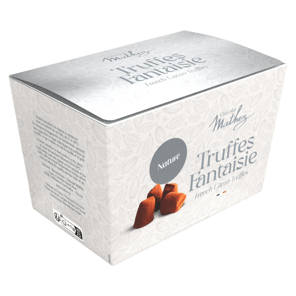 Mathez - French Chocolate Truffles Plain, 250g
