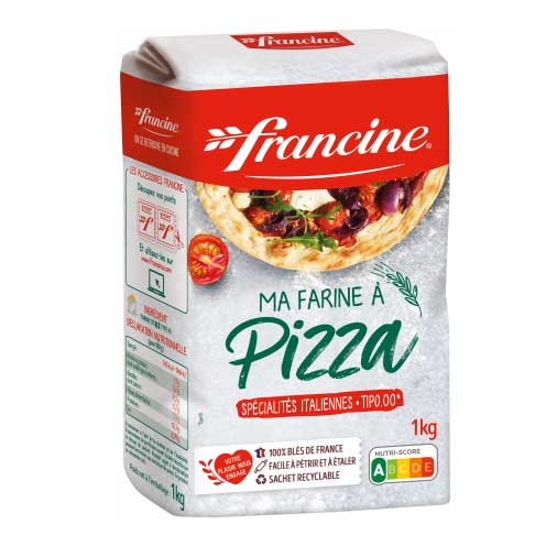 Francine Pizza Type 00 Flour, 1kg (2.2 lb)