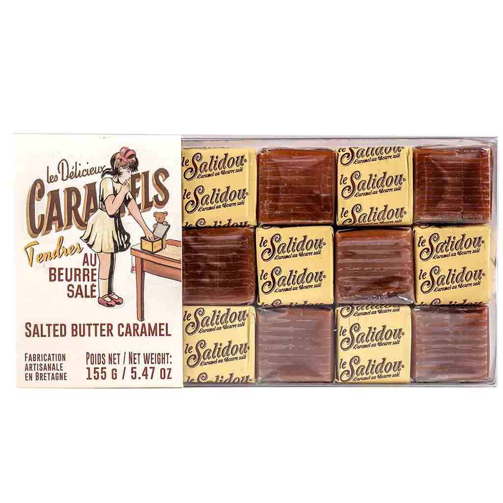 La Maison Armorine Salted Butter Caramel Sweets Patissierie, 155g (5.4oz) Tray