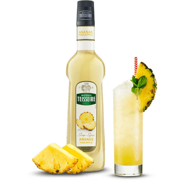 Mathieu Teisseire - Pineapple Syrup, 70cl (23.6 fl oz)