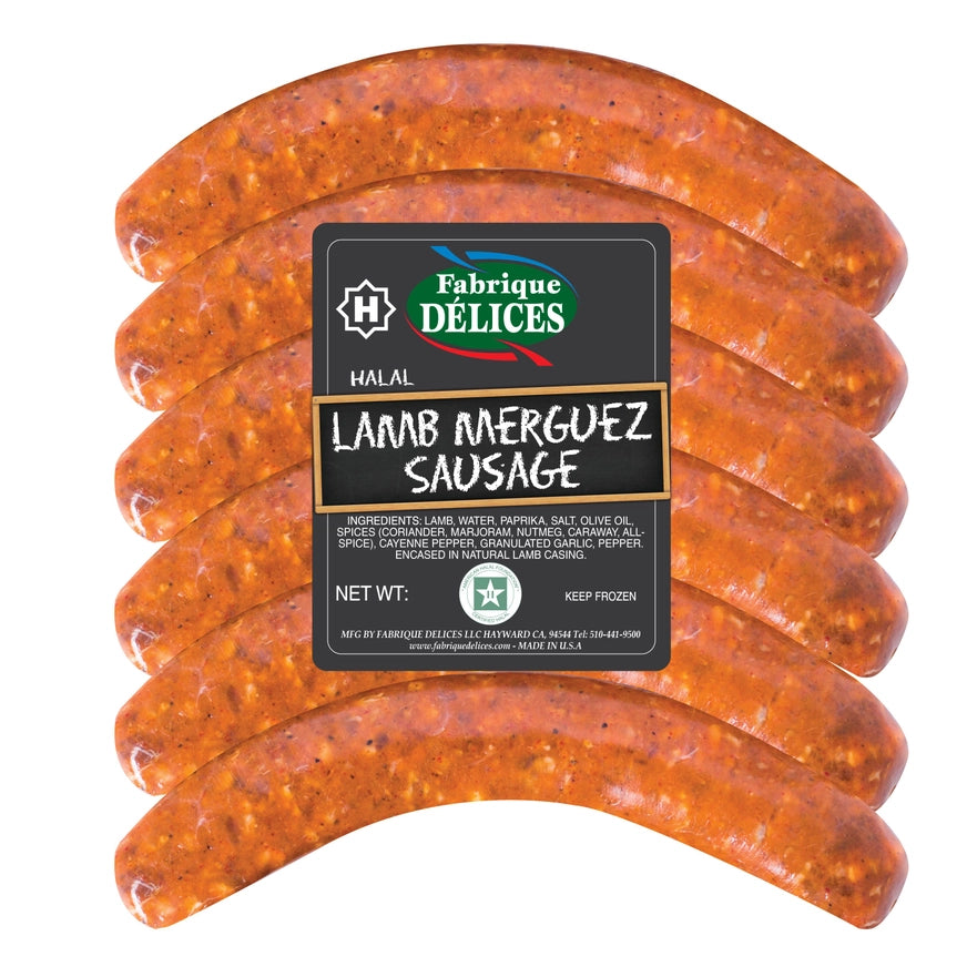 Lamb Merguez Sausage Halal