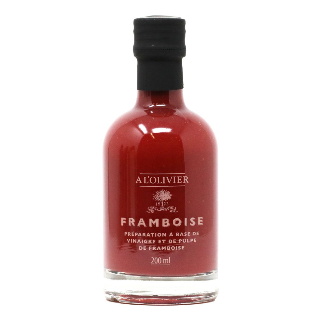 A L'Olivier - Raspberry Fruit Vinegar Glass Bt, 200ml