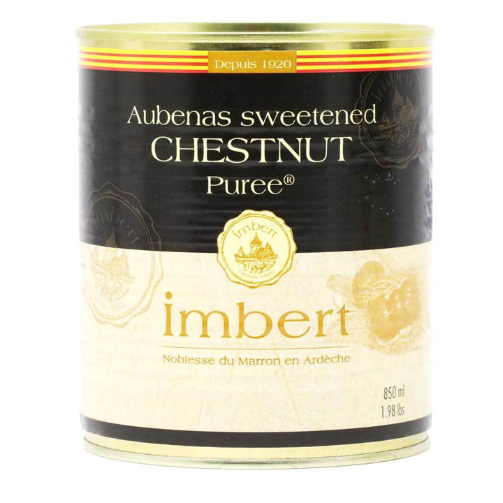 Imbert - Aubenas Sweetened Chestnut Puree, 2lb 4/4 Can