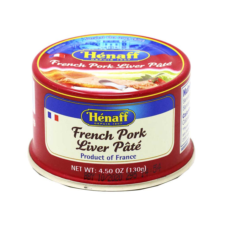 Henaff French Pork Liver Pate, 130g Can