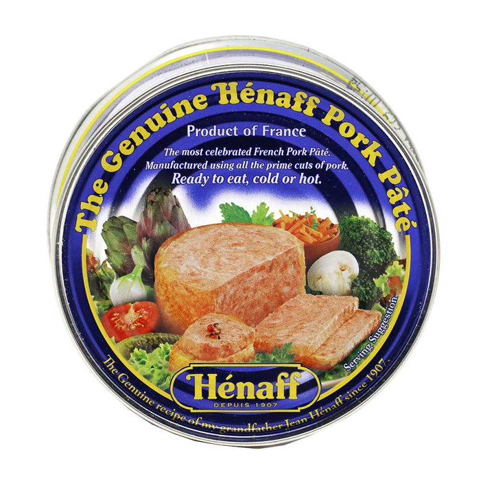 Henaff French Pork Pate, 153g Can