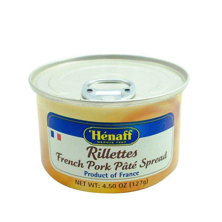 Henaff French Pork Rillettes, 127g Can