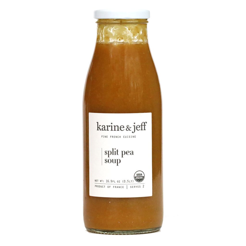 Karine & Jeff - Split Pea soup, 16.9 FL oz