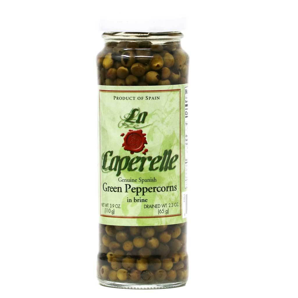 La Caperelle (Spain) - Green Peppercorns in Brine, 3.5oz