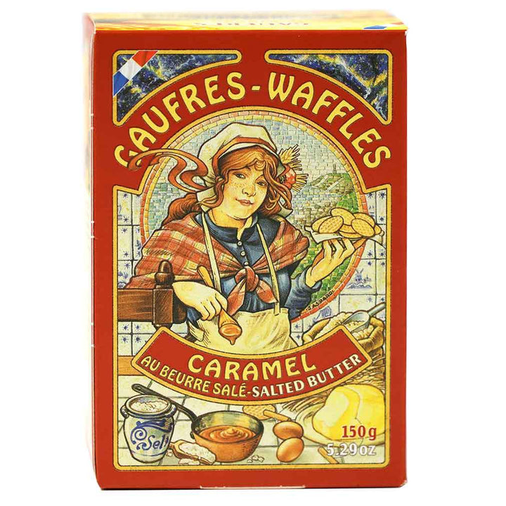 La Dunkerquoise - Pure Butter Waffles Toffy Salted, 150g
