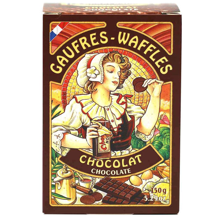 La Dunkerquoise - Pure Butter Chocolate Waffles, 150g