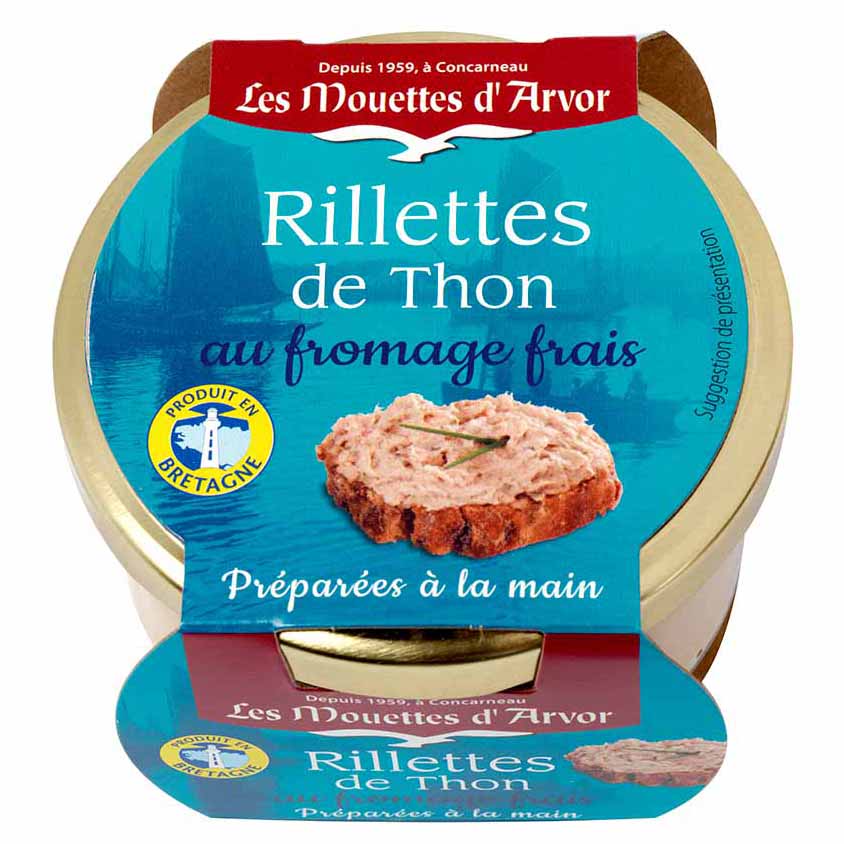 Mouettes d'Arvor - Rillettes of Tuna & Fromage Frais, 125g