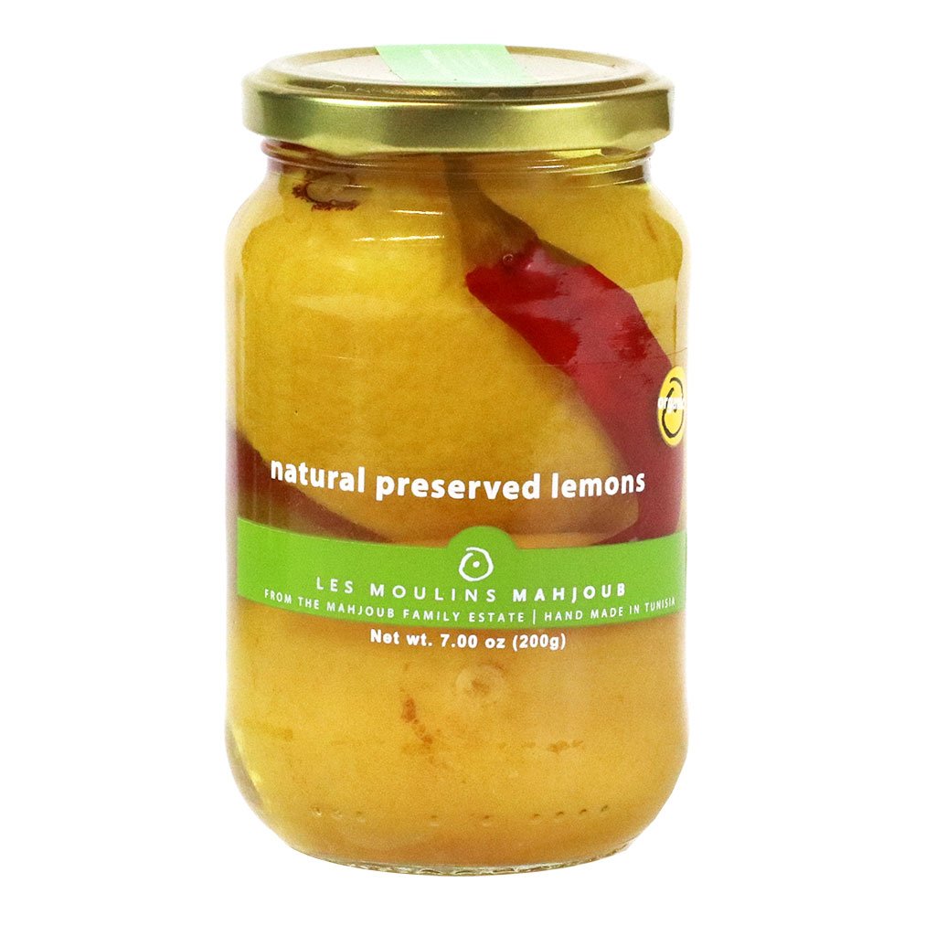 Les Moulins Mahjoub - Natural Preserved Lemons - Organic, 200g