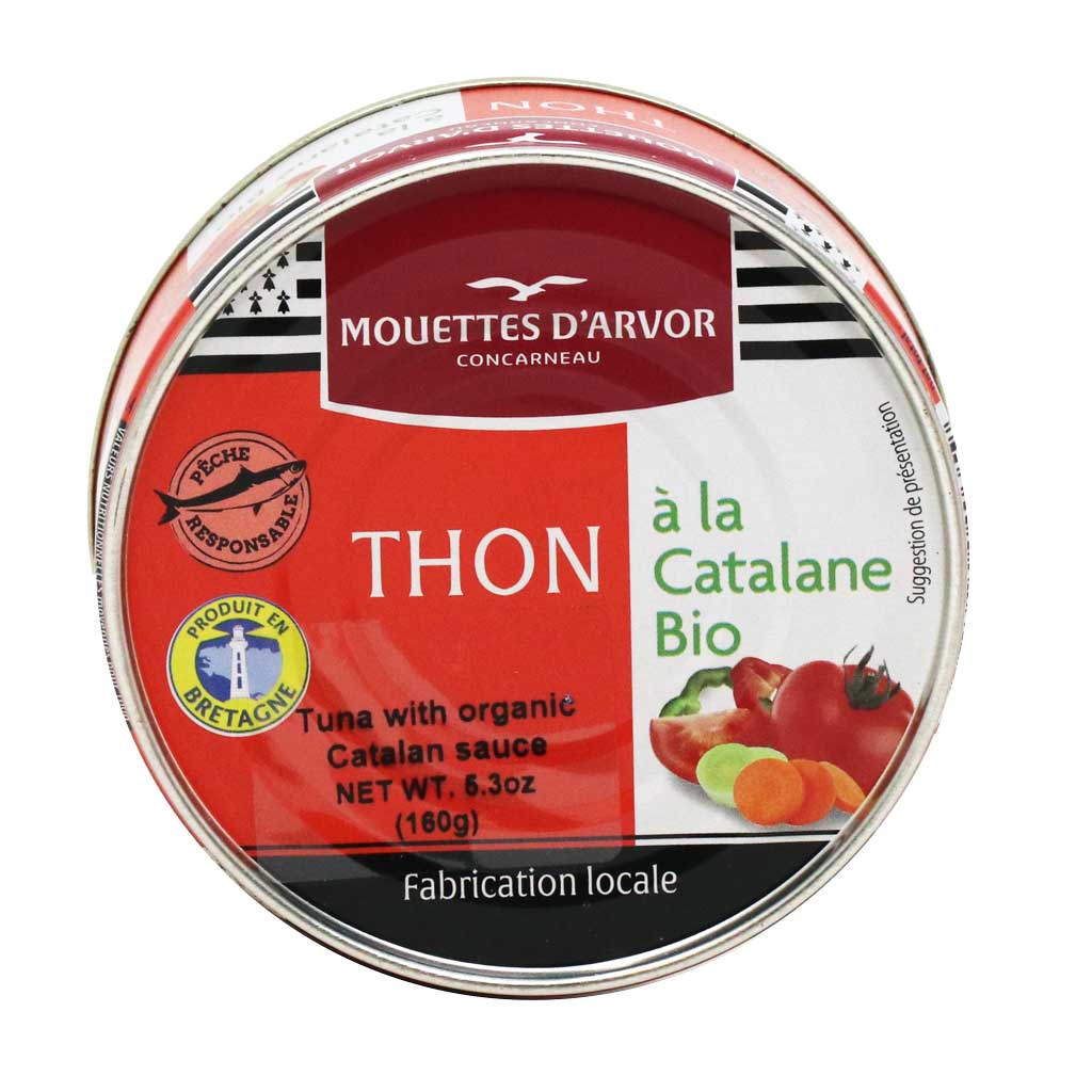 Mouettes d'Arvor - Tuna with Organic Catalan Sauce, 160g
