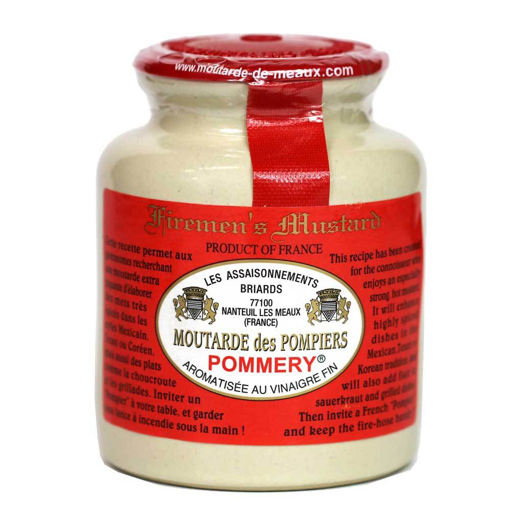 Pommery - Firemen's Dijon Mustard (with Hot Pepper), 250g