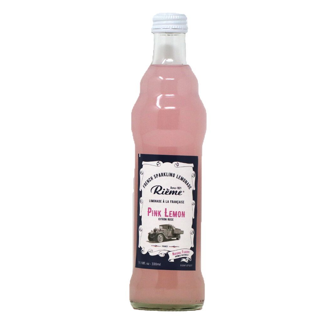 Rieme - French Sparkling Lemonade (Pink Lemon), 11oz