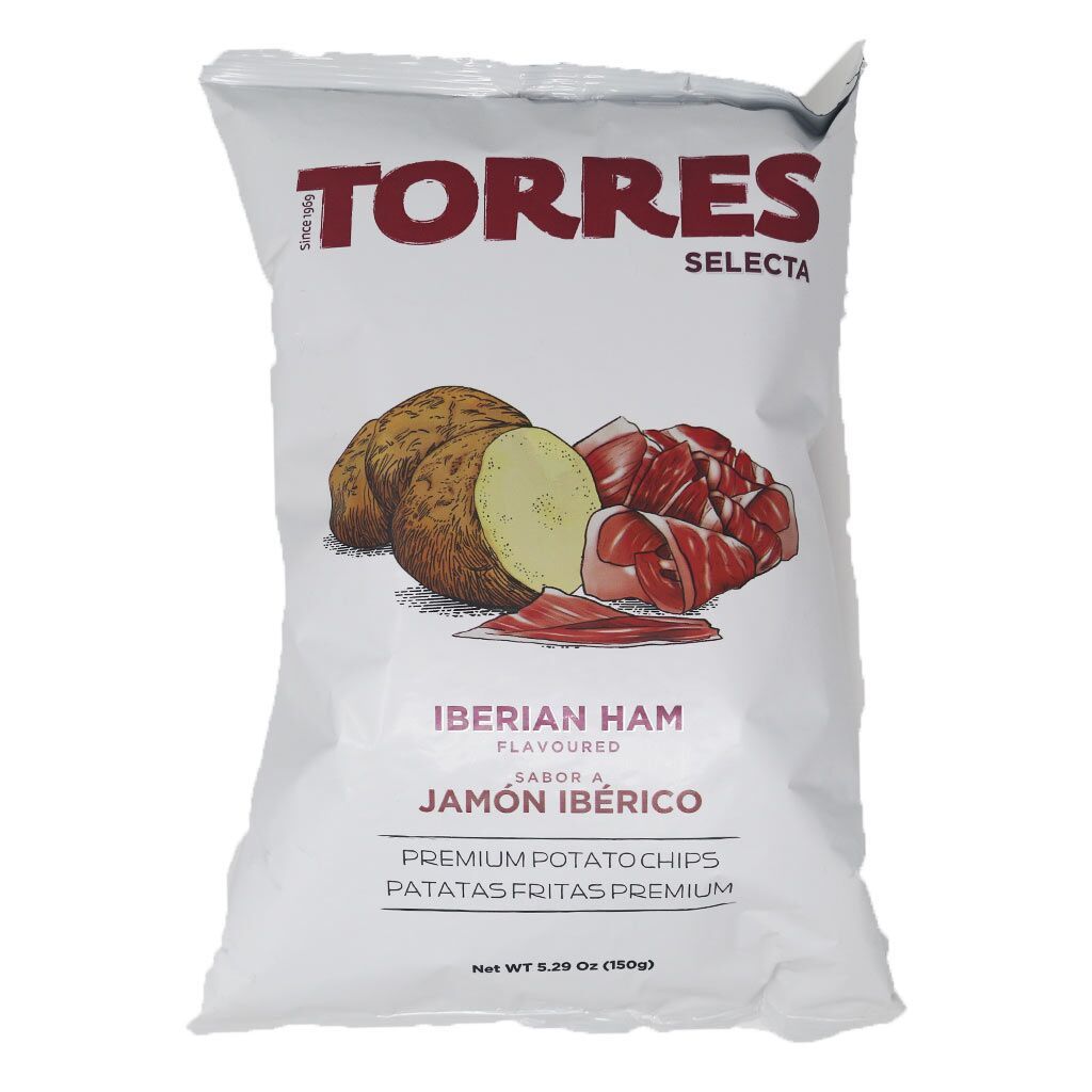 Torres - Iberian Ham Potato Chips, 150g (5.3oz)