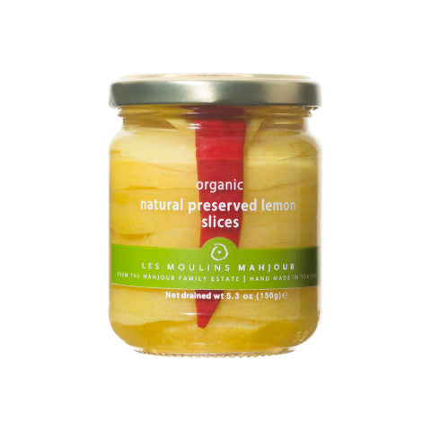 Mahjoub - Organic Natural Preserved Lemon Slices 150g