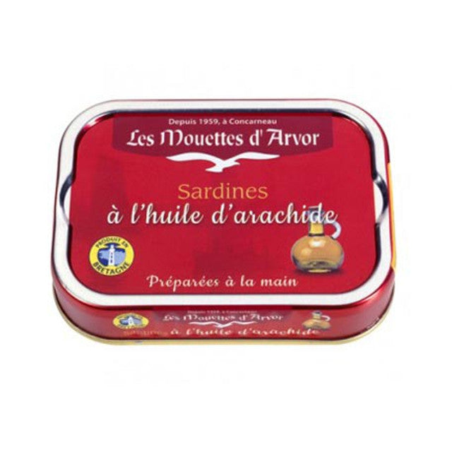 Mouettes d'Arvor - Sardines in Peanut Oil