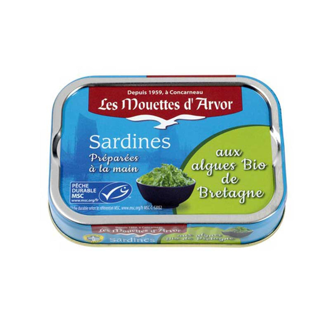 Mouettes d'Arvor - Sardines w/ Seaweed Organic